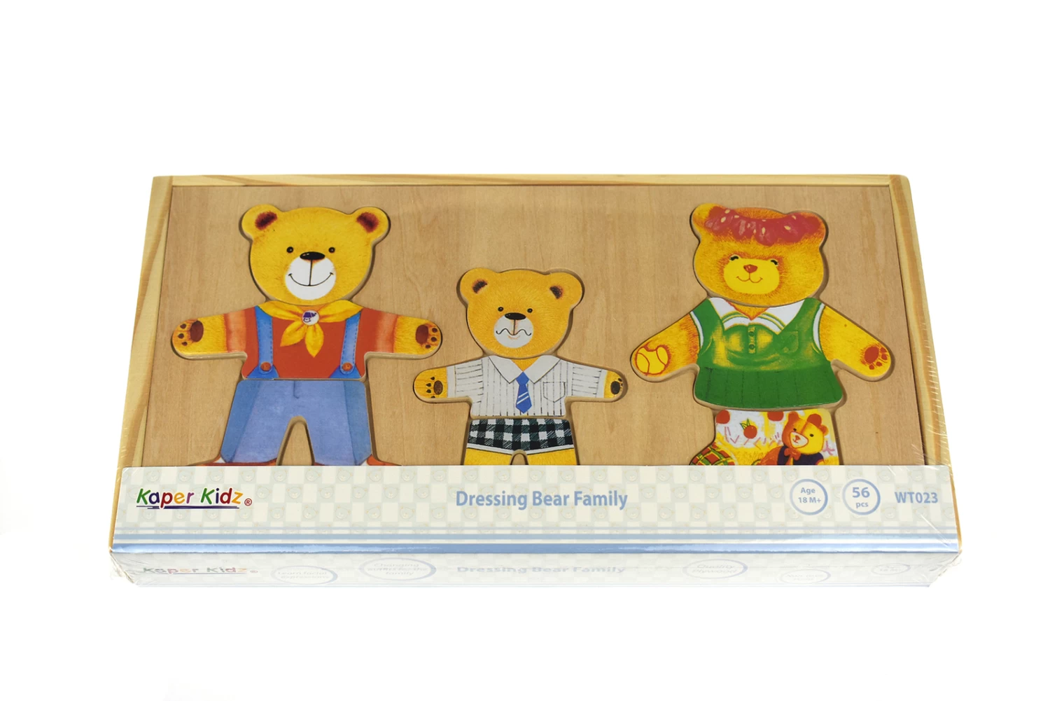 Kaper Kidz Dressing Bear Family - Image 3