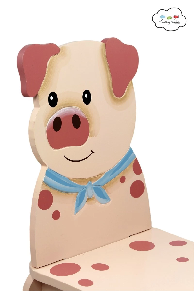 Fantasy Fields Happy Farm Kids Chair Pig - Image 2