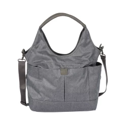 Oioi Grey Denim Bag - Tote Slouch Bucket